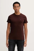 Tommy Jeans tricou din bumbac culoarea alb, uni, DM0DM04411