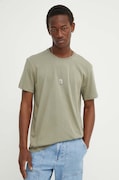 G-Star T-shirt męski bawełniany Base-s zielony D16411-336