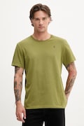 G-Star Raw t-shirt bawełniany męski kolor zielony gładki D16411-336
