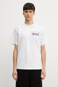 Bavlněné tričko s dlouhým rukávem Aries Temple LS Tee bílá barva, s potiskem