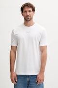 Marc O'Polo t-shirt bawełniany męski kolor biały z nadrukiem B21201251382