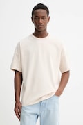 American Vintage T-shirt męski bawełniany beżowy MFIZ02A