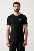 Palm Angels T-shirt męski z bawełną czarny PLA1UMBTS01SI