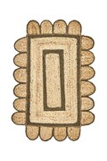 House Doctor preș din iută 90 x 60 cm 257810073