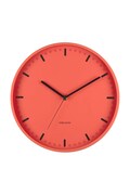 Karlsson zegar ścienny Cool Retro 30 cm kolor pomarańczowy
