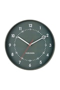 Karlsson zegar ścienny Fresco 31,5 cm kolor zielony