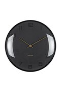 Karlsson zegar ścienny Fuerte Dome 30,5 cm kolor czarny