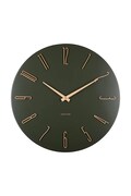 Karlsson zegar ścienny Esmerado 40 cm kolor zielony