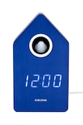 Karlsson budzik z kukułką Cuckoo LED 16 cm kolor granatowy