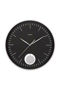 Karlsson zegar ścienny z tworzywa sztucznego KA6065BK