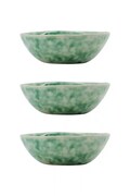 House Doctor set de boluri HDDiva 8,5 x 3 cm. 3-pack culoarea verde