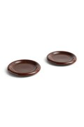HAY set di piatti per snack in terracotta 2,4 x 18 x 18 cm AC459-A668-AI60-02TO