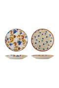 Bloomingville zestaw talerzy z kamionki 20 x 3 cm 82073098