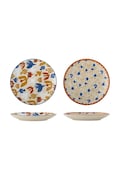 Bloomingville zestaw talerzy z kamionki 20 x 3 cm 82073098