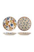 Bloomingville zestaw talerzy obiadowy z kamionki 25 x 4 cm 82073097