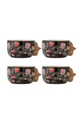 Bloomingville zestaw miseczek z kamionki 13 x 8 cm 82063153