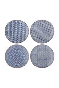Bloomingville zestaw talerzy obiadowych z kamionki 25 x 2,5 cm 82063363