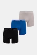Calvin Klein Underwear boxer da uomo in cotone con elastan pacco da 3 blu 0000U2662G