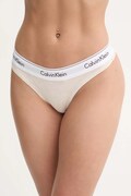 Стринги Calvin Klein Underwear колір бежевий 0000F3786E