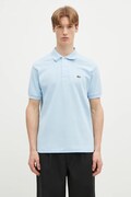 Lacoste cotton polo shirt blue color