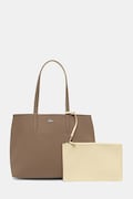 Lacoste torebka dwustronna damska beżowa NF2142AA