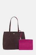 Lacoste torebka dwustronna damska bordowa NF2142AA