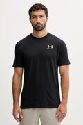 Under Armour tricou culoarea portocaliu, cu imprimeu, 1326799
