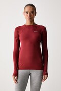 Columbia longsleeve funkcyjny damski Midweight Stretch czerwony 1639021