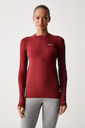 Columbia longsleeve funkcyjny damski Midweight Stretch czerwony 1639021