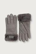 UGG rękawiczki damskie zamszowe szare 17369