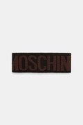 Bavlnená čelenka Moschino čierna farba, M2338 65216