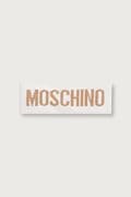 Moschino fascia fermacappelli da donna con misto lana beige M2355 65235
