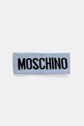 Bavlnená čelenka Moschino čierna farba, M2355 65235