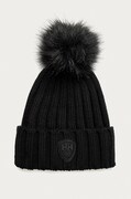 Helly Hansen czapka z pomponem damska z dodatkiem wełny czarna 67156