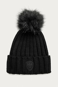 Helly Hansen czapka z pomponem damska z dodatkiem wełny czarna 67156