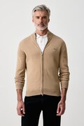 Lacoste męskie bawełniane brązowe AH1957