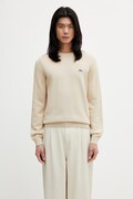 Lacoste sweater cotton Men's beige AH1985