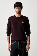 Lacoste pulover pentru bărbați din bumbac negru AH1985