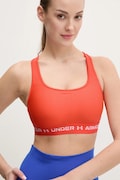 Under Armour biustonosz sportowy Crossback kolor pomarańczowy gładki 1361034