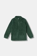 Columbia bluza dziecięca kolor zielony gładka 1908631