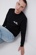 Mikina Ellesse SHS08784-011, pánska, čierna farba, s nášivkou