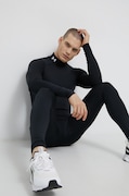 Under Armour longsleeve męski kolor czarny gładki 1369606