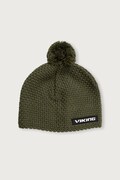 Viking czapka z pomponem z wełną Berg Gore-Tex zielona 215/14/0228