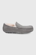 UGG papuci din piele Ascot culoarea gri 1101110-GREY