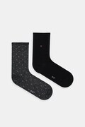 Ponožky Tommy Hilfiger 2-pack černá barva, 100001493