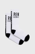 Ponožky P.E Nation dámské, bílá barva
