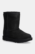 UGG Śniegowce zamszowe dziecięce T CLASSIC II kolor czarny 1017703T