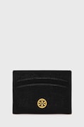 Kožni novčanik Tory Burch za žene, boja: crna