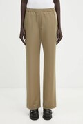Samsoe Samsoe trousers women's beige color