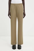 Samsoe Samsoe trousers women's beige color